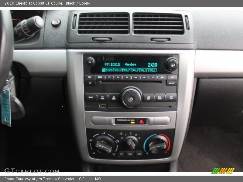Black / Ebony 2010 Chevrolet Cobalt LT Coupe