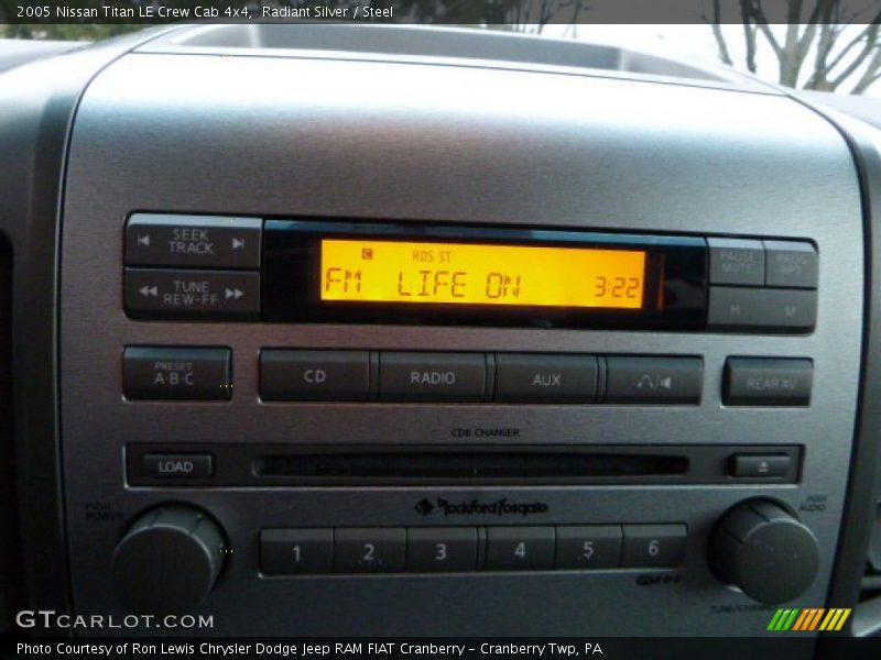 Radiant Silver / Steel 2005 Nissan Titan LE Crew Cab 4x4