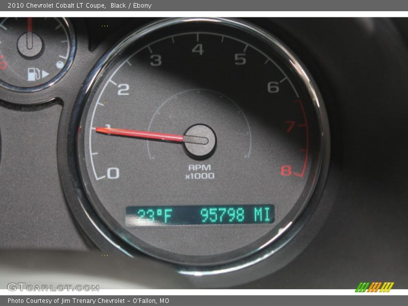 Black / Ebony 2010 Chevrolet Cobalt LT Coupe