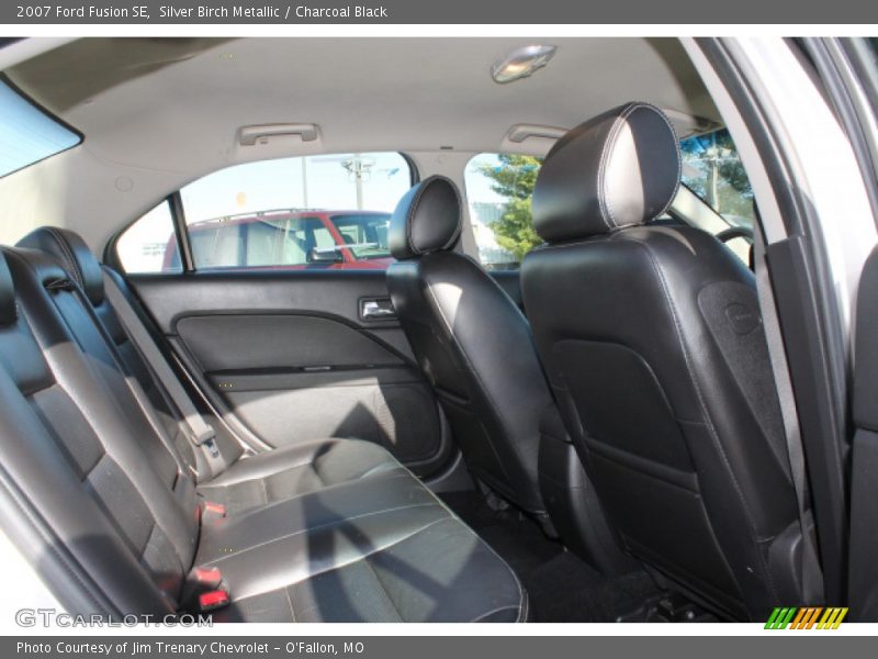 Silver Birch Metallic / Charcoal Black 2007 Ford Fusion SE