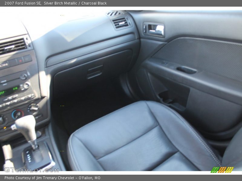 Silver Birch Metallic / Charcoal Black 2007 Ford Fusion SE