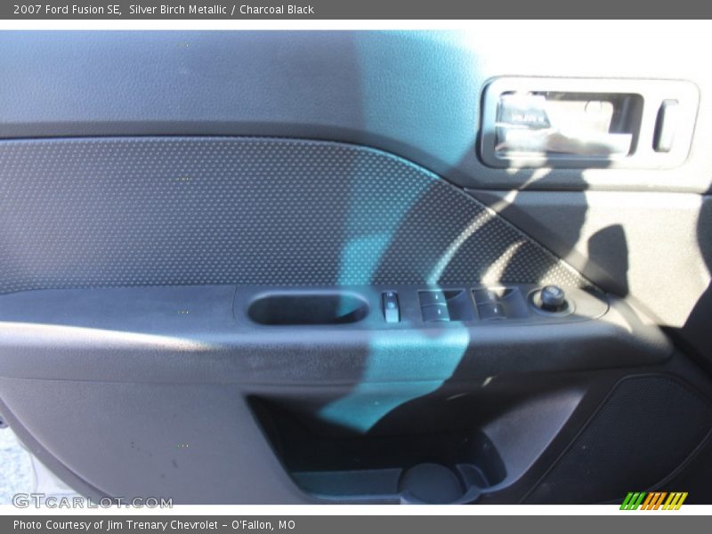 Silver Birch Metallic / Charcoal Black 2007 Ford Fusion SE