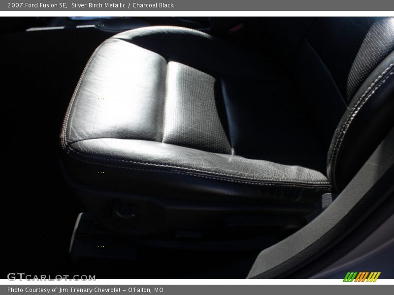 Silver Birch Metallic / Charcoal Black 2007 Ford Fusion SE