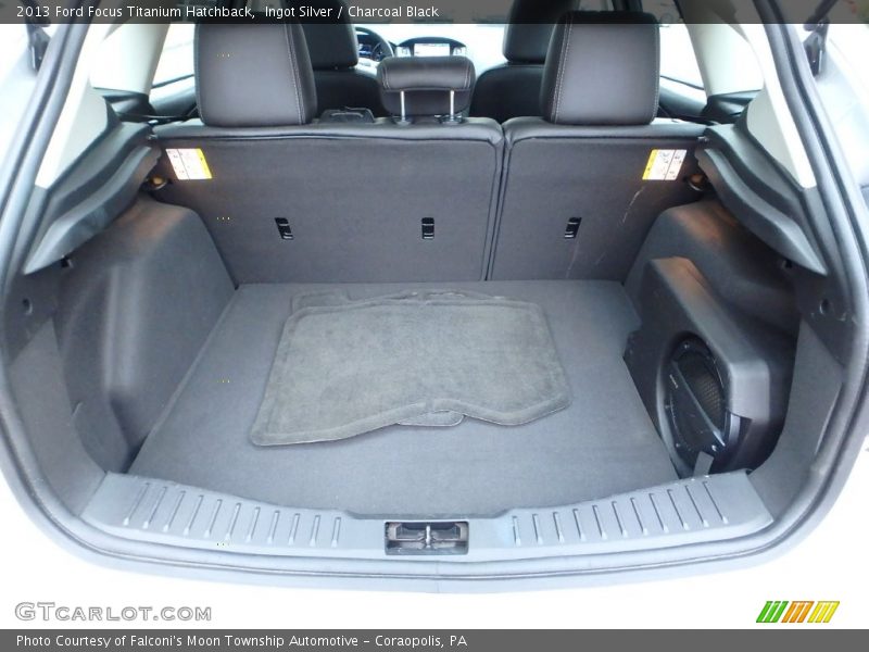 Ingot Silver / Charcoal Black 2013 Ford Focus Titanium Hatchback