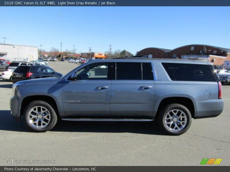 Light Steel Gray Metallic / Jet Black 2016 GMC Yukon XL SLT 4WD