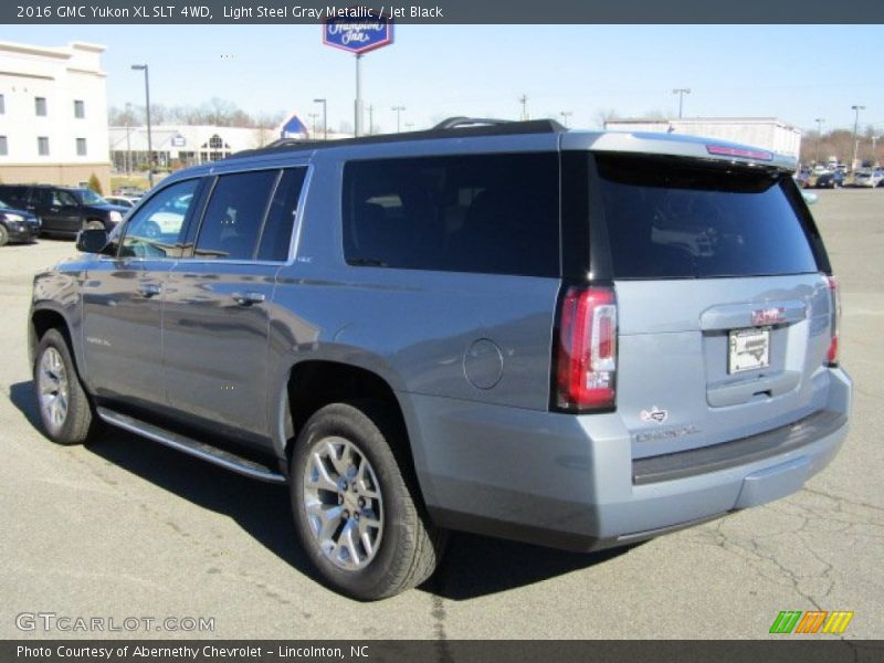 Light Steel Gray Metallic / Jet Black 2016 GMC Yukon XL SLT 4WD