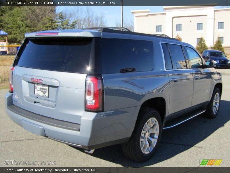 Light Steel Gray Metallic / Jet Black 2016 GMC Yukon XL SLT 4WD