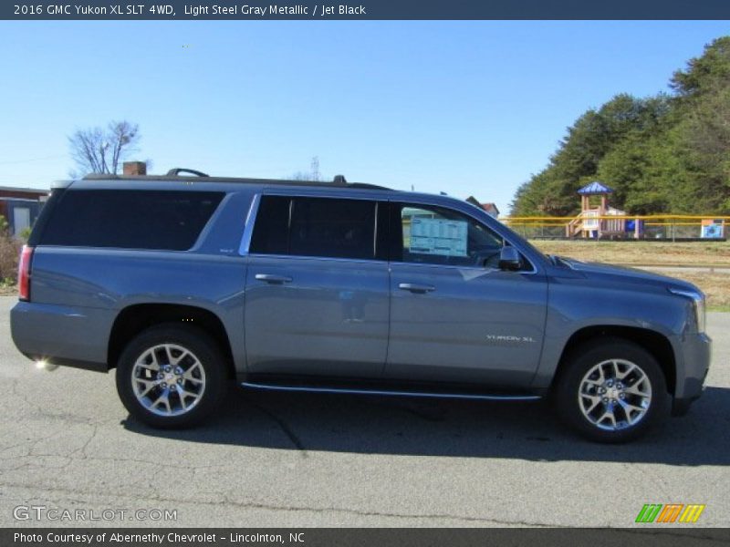 Light Steel Gray Metallic / Jet Black 2016 GMC Yukon XL SLT 4WD