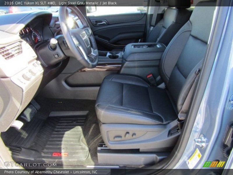 Light Steel Gray Metallic / Jet Black 2016 GMC Yukon XL SLT 4WD