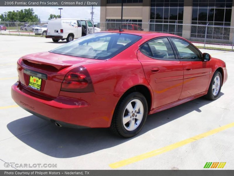 Crimson Red / Ebony 2006 Pontiac Grand Prix Sedan