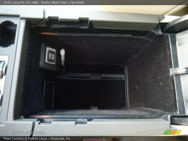Starfire White Pearl / Parchment 2015 Lexus RX 350 AWD