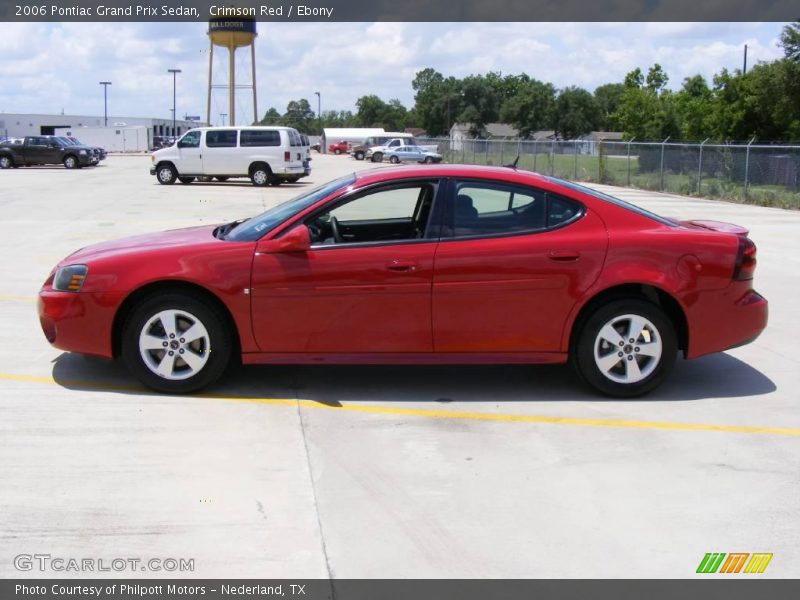 Crimson Red / Ebony 2006 Pontiac Grand Prix Sedan