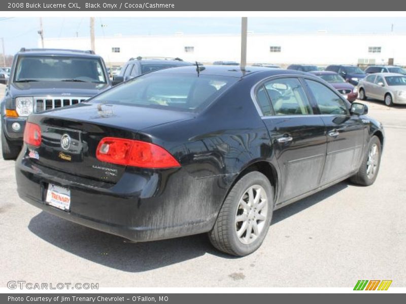 Black Onyx / Cocoa/Cashmere 2008 Buick Lucerne CXL