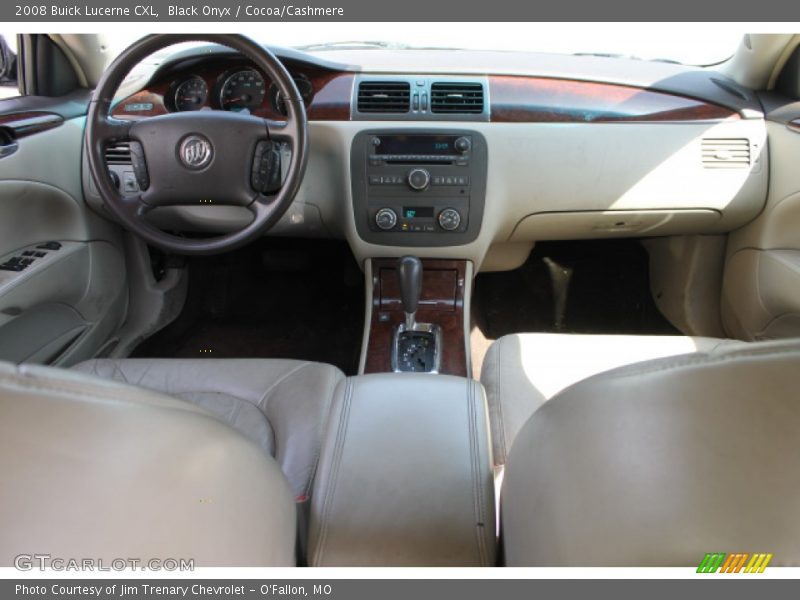 Black Onyx / Cocoa/Cashmere 2008 Buick Lucerne CXL