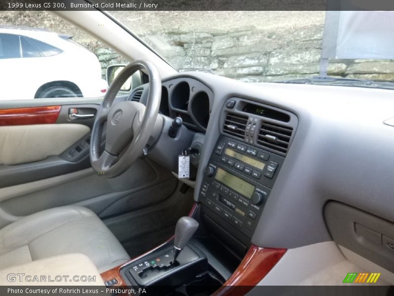 Burnished Gold Metallic / Ivory 1999 Lexus GS 300