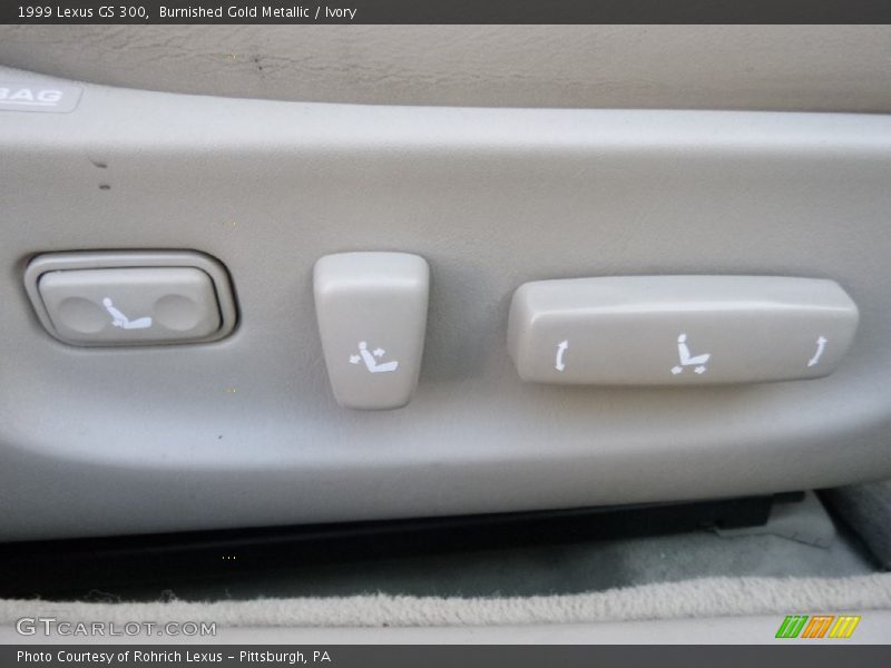 Burnished Gold Metallic / Ivory 1999 Lexus GS 300