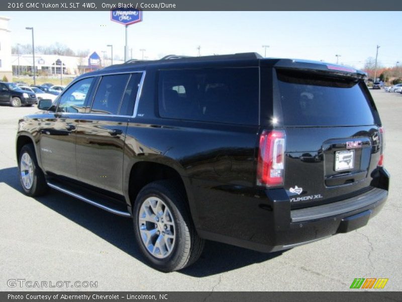 Onyx Black / Cocoa/Dune 2016 GMC Yukon XL SLT 4WD