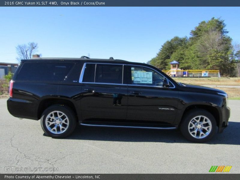 Onyx Black / Cocoa/Dune 2016 GMC Yukon XL SLT 4WD