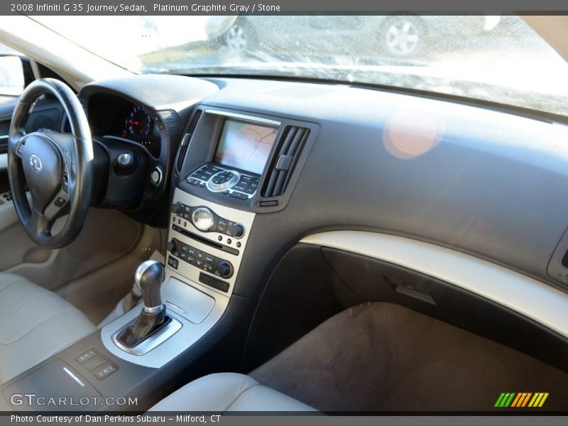 Platinum Graphite Gray / Stone 2008 Infiniti G 35 Journey Sedan