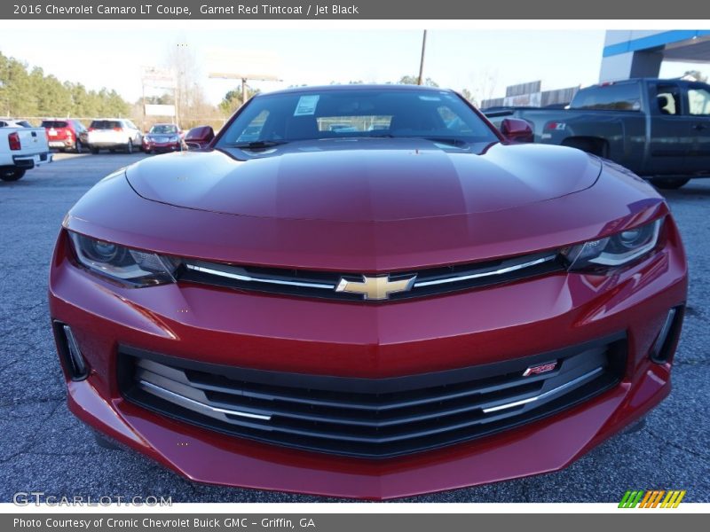 Garnet Red Tintcoat / Jet Black 2016 Chevrolet Camaro LT Coupe