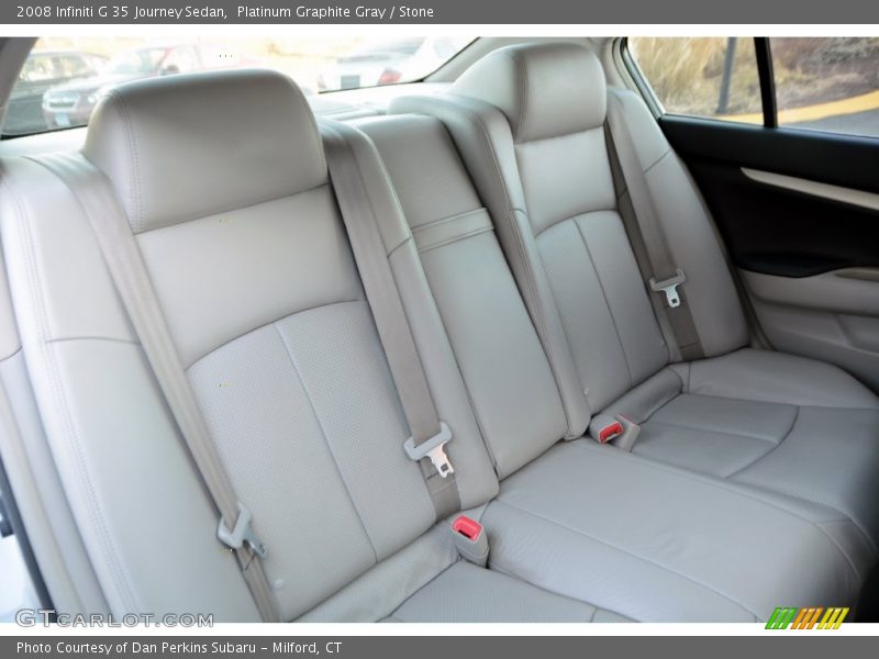 Platinum Graphite Gray / Stone 2008 Infiniti G 35 Journey Sedan