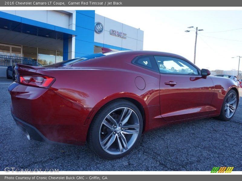 Garnet Red Tintcoat / Jet Black 2016 Chevrolet Camaro LT Coupe