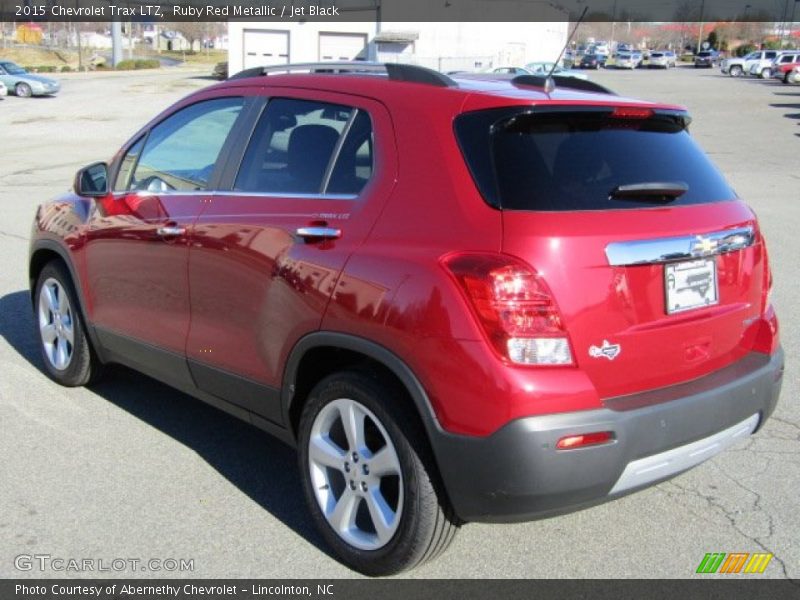 Ruby Red Metallic / Jet Black 2015 Chevrolet Trax LTZ