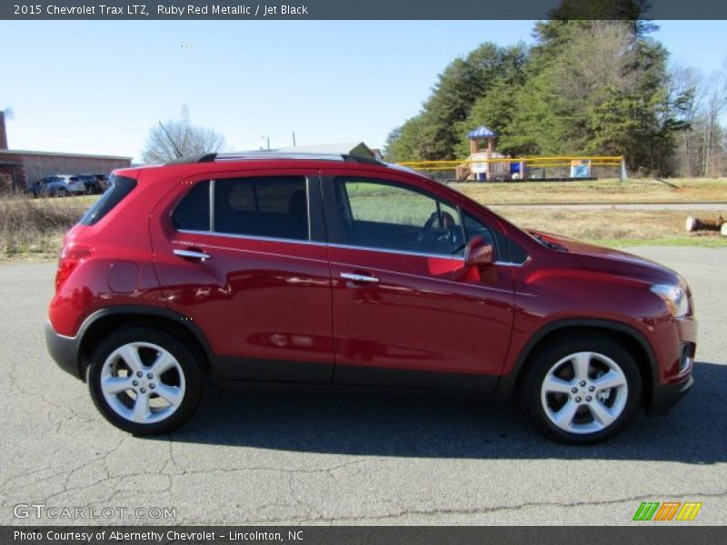 Ruby Red Metallic / Jet Black 2015 Chevrolet Trax LTZ