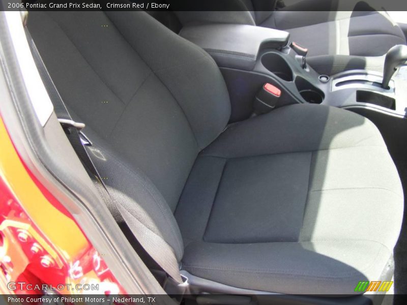 Crimson Red / Ebony 2006 Pontiac Grand Prix Sedan