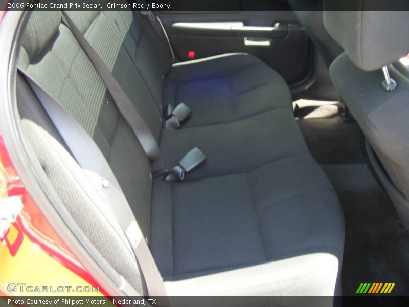 Crimson Red / Ebony 2006 Pontiac Grand Prix Sedan