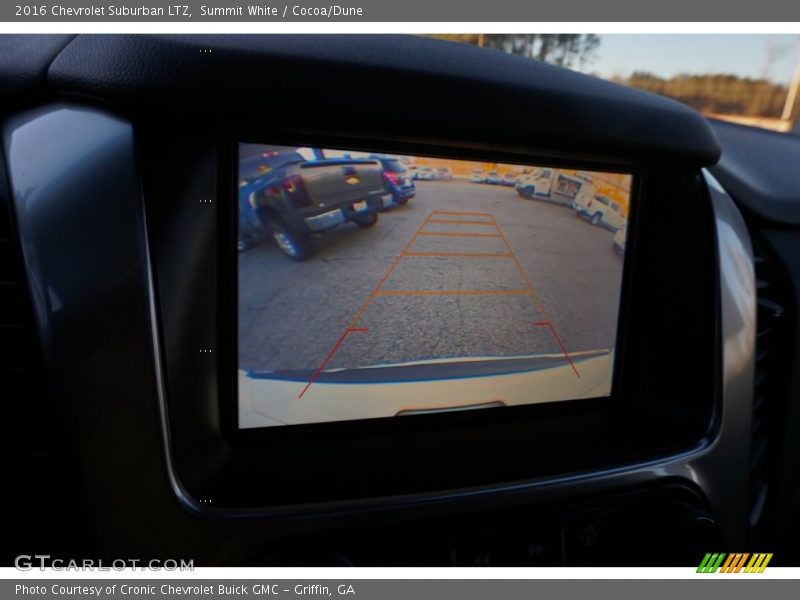 Summit White / Cocoa/Dune 2016 Chevrolet Suburban LTZ