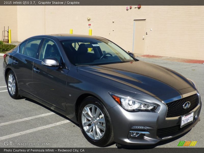 Graphite Shadow / Graphite 2015 Infiniti Q50 3.7