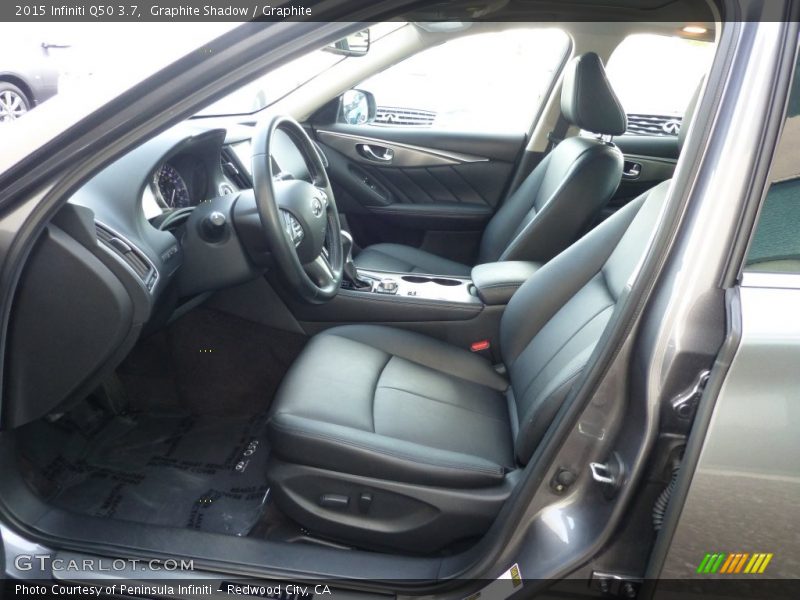 Graphite Shadow / Graphite 2015 Infiniti Q50 3.7