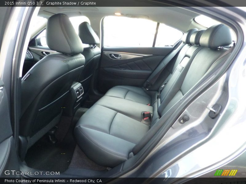 Graphite Shadow / Graphite 2015 Infiniti Q50 3.7