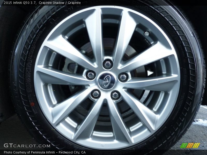 Graphite Shadow / Graphite 2015 Infiniti Q50 3.7