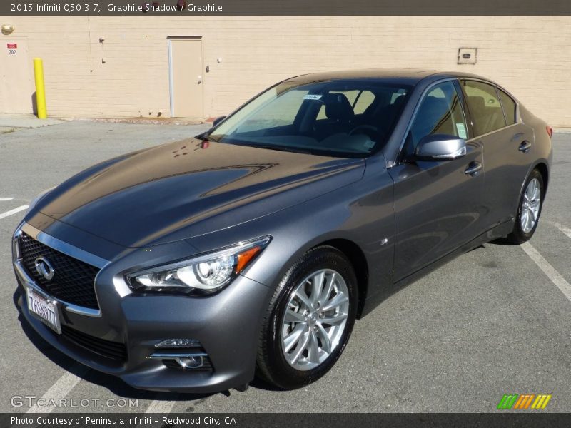 Graphite Shadow / Graphite 2015 Infiniti Q50 3.7