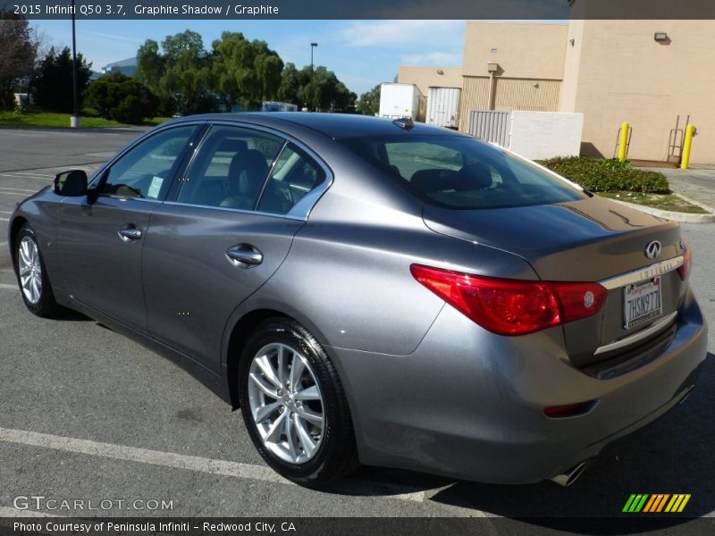 Graphite Shadow / Graphite 2015 Infiniti Q50 3.7