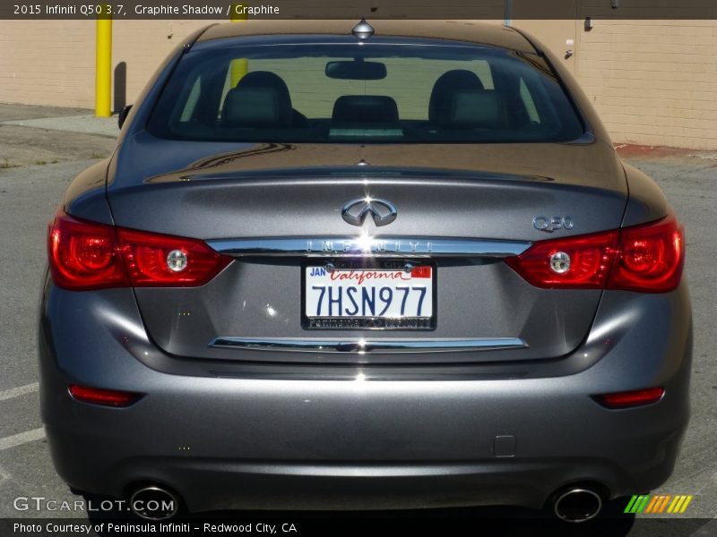 Graphite Shadow / Graphite 2015 Infiniti Q50 3.7