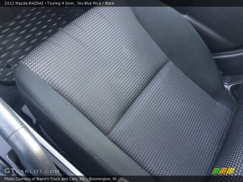 Sky Blue Mica / Black 2012 Mazda MAZDA3 i Touring 4 Door