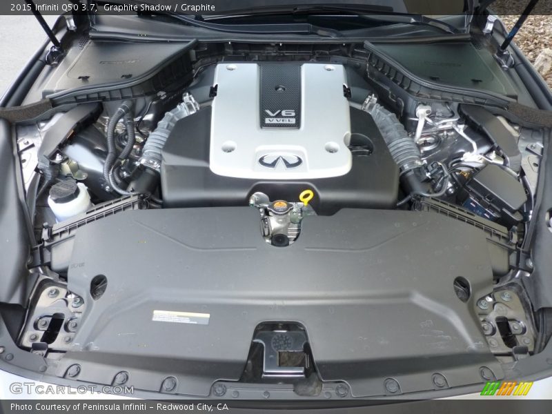 Graphite Shadow / Graphite 2015 Infiniti Q50 3.7