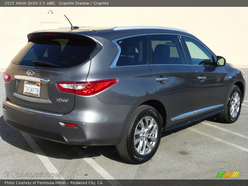 Graphite Shadow / Graphite 2015 Infiniti QX60 3.5 AWD