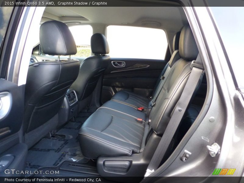 Graphite Shadow / Graphite 2015 Infiniti QX60 3.5 AWD