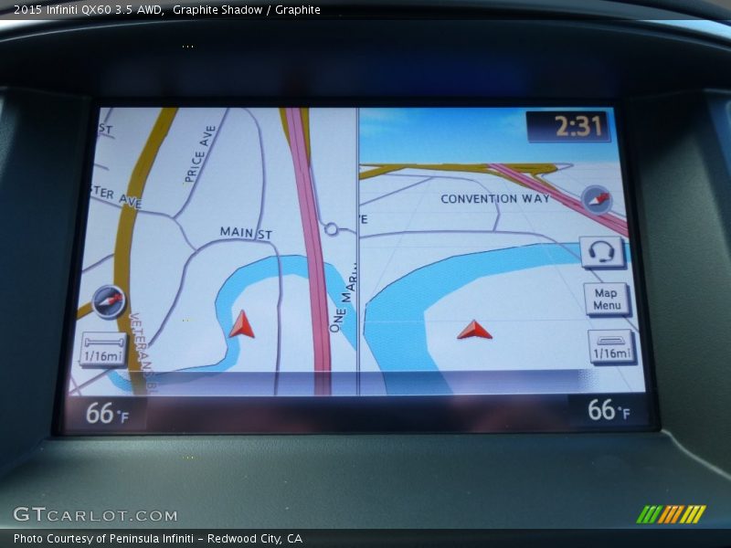Graphite Shadow / Graphite 2015 Infiniti QX60 3.5 AWD