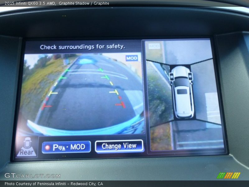 Graphite Shadow / Graphite 2015 Infiniti QX60 3.5 AWD
