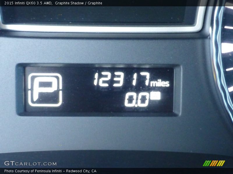 Graphite Shadow / Graphite 2015 Infiniti QX60 3.5 AWD