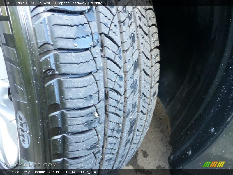 Graphite Shadow / Graphite 2015 Infiniti QX60 3.5 AWD