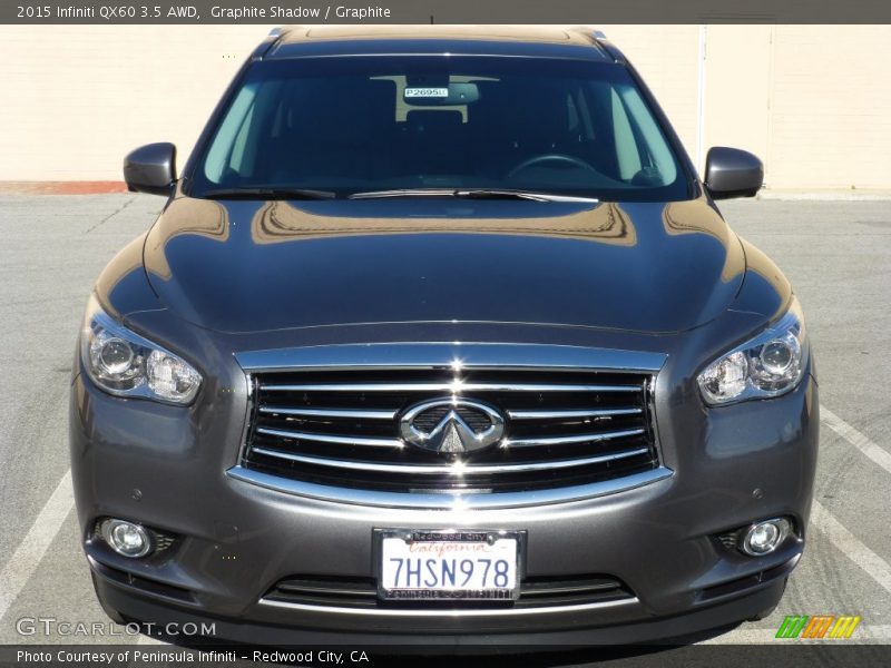 Graphite Shadow / Graphite 2015 Infiniti QX60 3.5 AWD