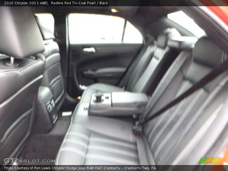 Redline Red Tri-Coat Pearl / Black 2016 Chrysler 300 S AWD