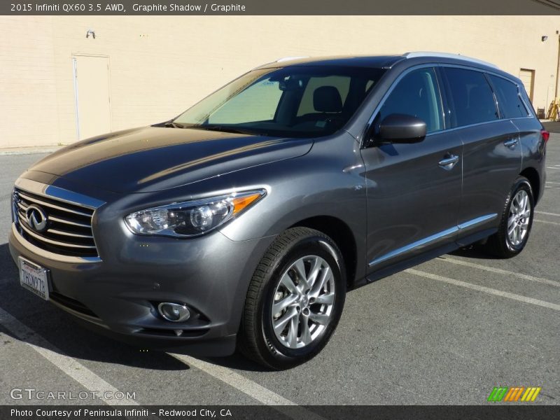 Graphite Shadow / Graphite 2015 Infiniti QX60 3.5 AWD