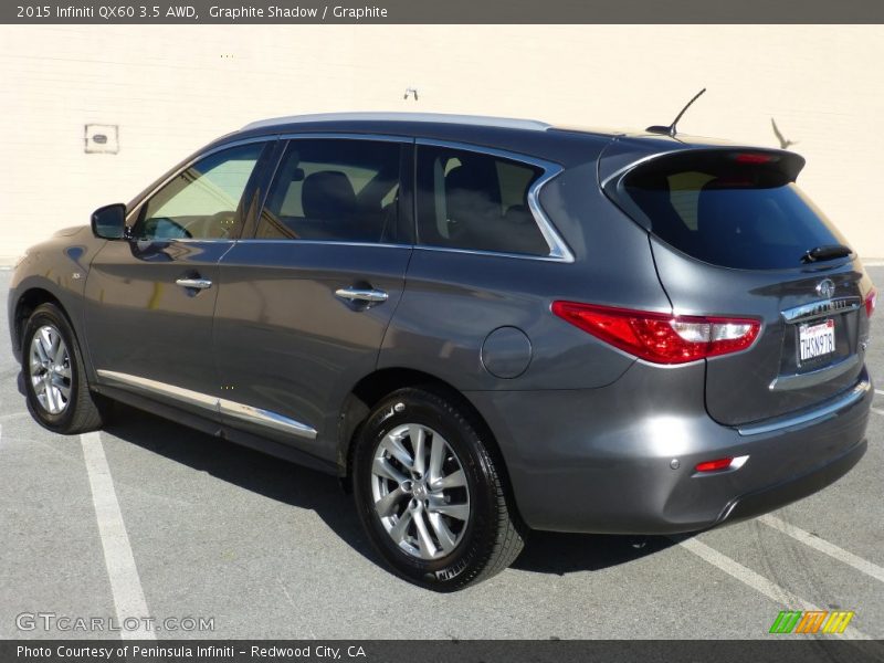 Graphite Shadow / Graphite 2015 Infiniti QX60 3.5 AWD